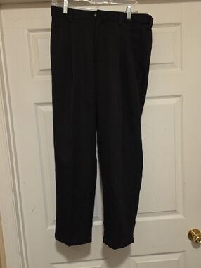 Men's Black Dress Pants - Classic Tailored Fit